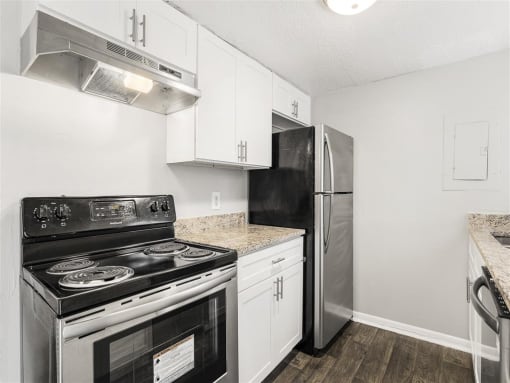 Upgraded Kitchen Stainless Steel Appliances  at Pinewood Townhomes, Tucker, GA