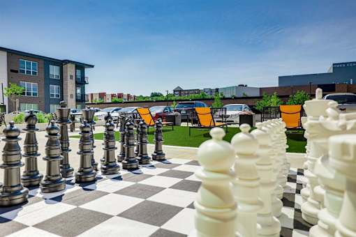 Chess Board at Maven Apartments, Burnsville