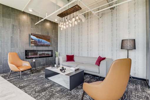 Lounge Area at Maven Apartments, Burnsville, MN