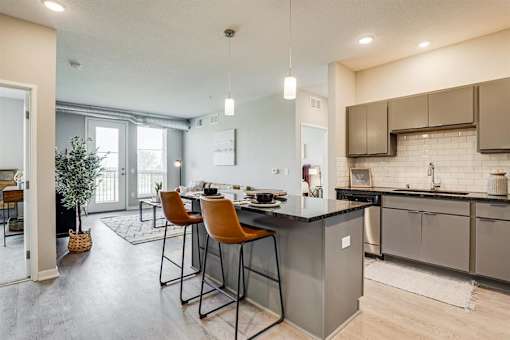 Gourmet Kitchen at Maven Apartments, Burnsville, MN
