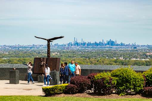 Skyline view from scenic overlook near Essex & Crane, Orange NJ neighborhood