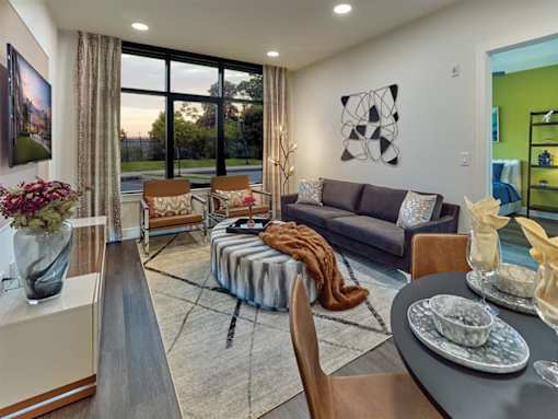 Apartment Home with large windows