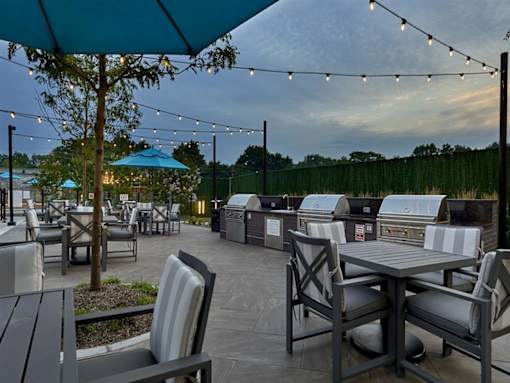 Grills and Outdoor Dining Areas
