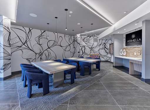 private meeting room, game tables, resident lounge, amenity space, indoor outdoor amenities