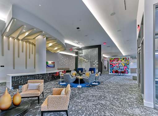 business center, coworking space, conference rooms, amenity space, clubhouse, work from hom