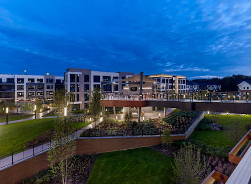 resident amenity space in luxury apartments