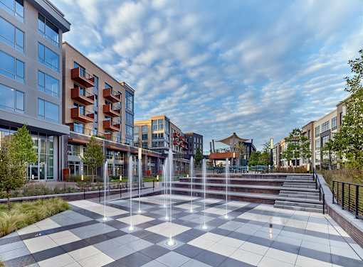 splash pad, resident pool area,