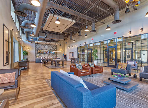 clubhouse, fireplace, tvs, game room, lounge, pool table