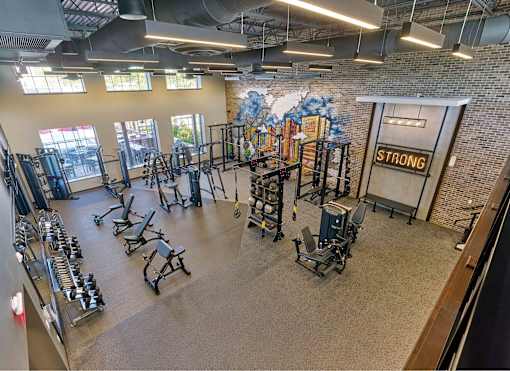 fitness center, free weights, yoga room, cardio machines, state of the art,