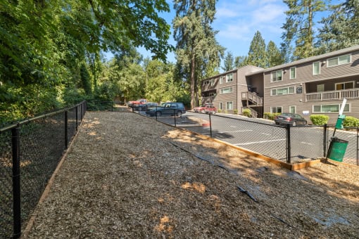 Dog park  at Larkspur West Linn, West Linn with plenty of room to run and play