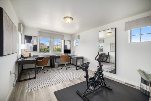 Flexible spaces for living in Erie, Colorado