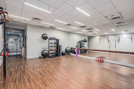 Fitness Studio at 1600 Glenarm Place, Denver, Colorado