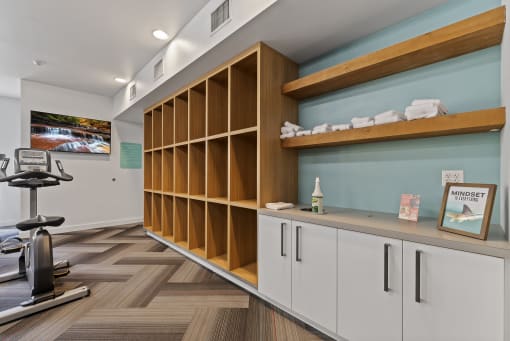Fitness Center Entry