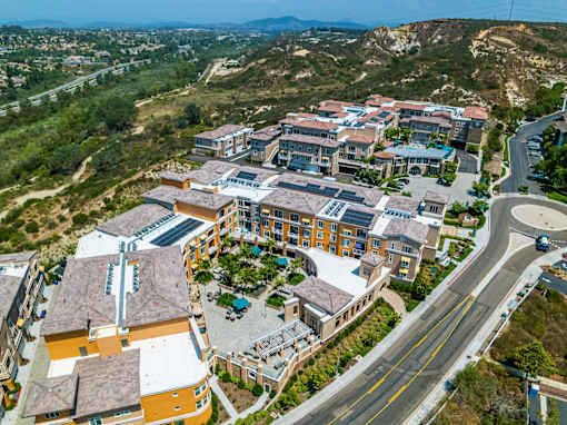 Arial View at Altura, San Diego