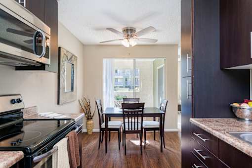 Kitchen at Navajo Bluffs Apartments