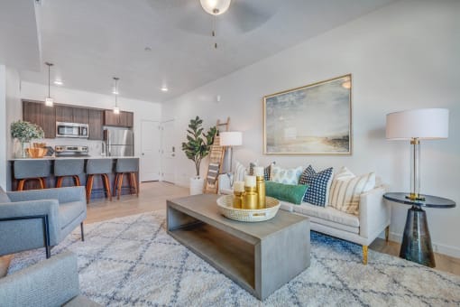 our apartments offer a living room