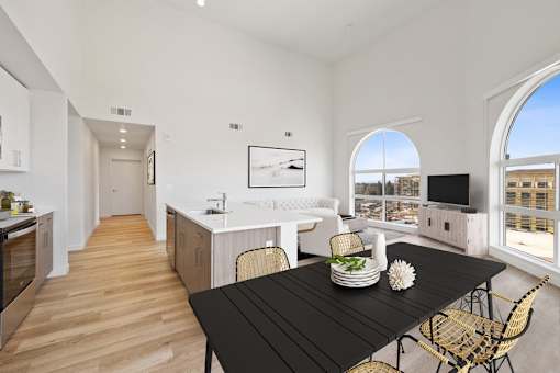 Dining and Living Rooms