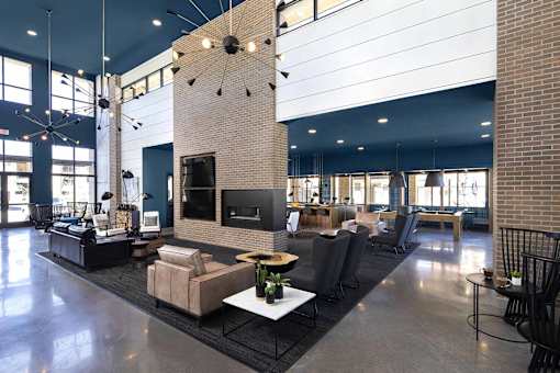Clubhouse lounge
