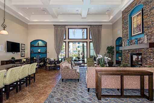 Living Room at Rosina Vista in Chula Vista, CA