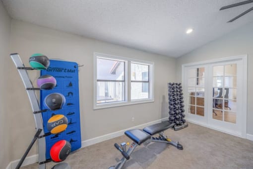 Fitness Center at 5400 Vistas Apartments, Nevada
