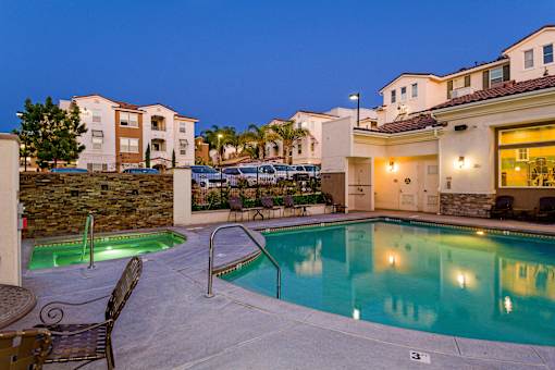 Pool at Rosina Vista in Chula Vista, CA