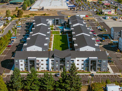Property Exterior Aerial View at The Arvon, Vancouver, WA 98662