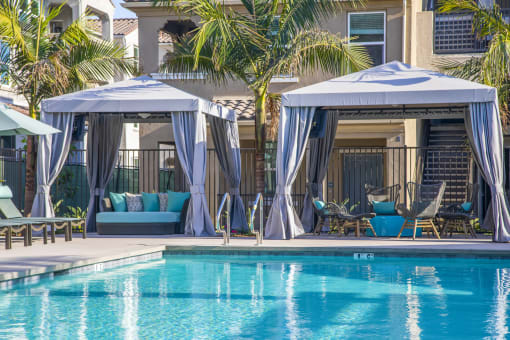 pool at Sorano Apartments