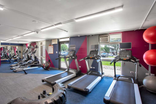 our state of the art gym is open for residents to use