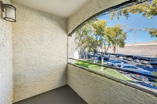 Balcony with a View at 5400 Vistas Apartments, Las Vegas, 89120