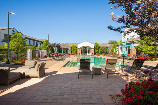 Pool With Large Sundeck And Wi-Fi at SkyStone Apartments, New Mexico