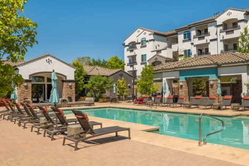 Pool View at SkyStone Apartments, New Mexico, 87114