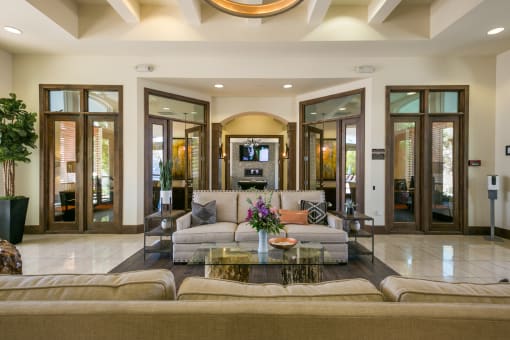 Community Clubroom at SkyStone Apartments, New Mexico