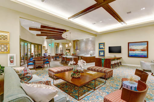 Spacious Clubhouse at Avino in San Diego, CA