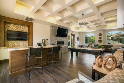 Community Clubhouse at SkyStone Apartments, Albuquerque, New Mexico
