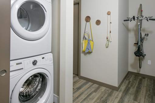 Washer and Dryer in unit