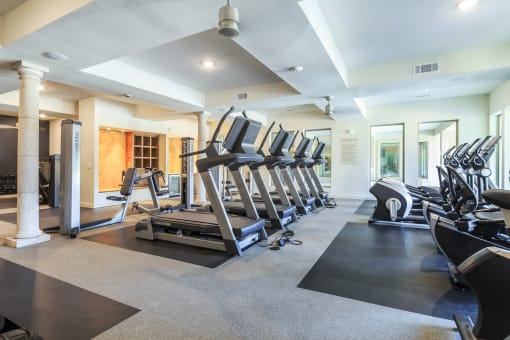 State of the art fitness studio