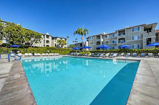 Swimming Pool Area at Eagle Glen Apartments, Murrieta, California