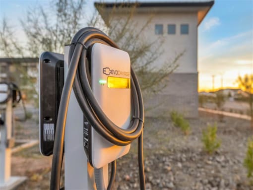 charging station  at The Premiere at Eastmark, Mesa