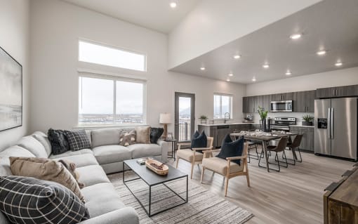 Full downstairs at Banner Hill, Utah