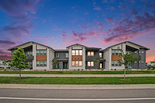 Individual Sun Deck on Second Story Homes