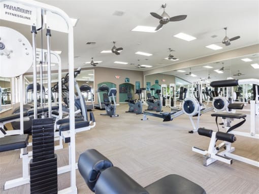 fitness center  at St. Moritz, Aliso Viejo, California