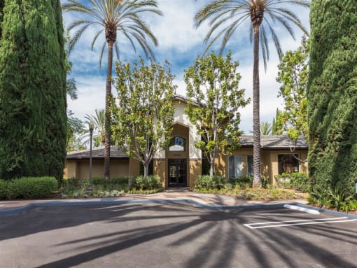clubhouse Entrance at St. Moritz Apartments,Aliso Viejo