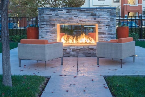 fireplace