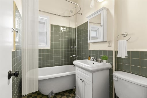 a bathroom at Delta, Los Angeles, 90026