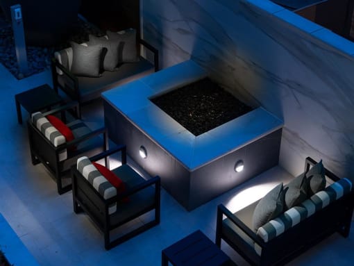 Fire pit  at Kinley West LA, California