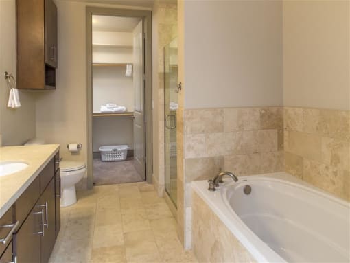 Bathroom at mResidences Miracle Mile, California, 90036