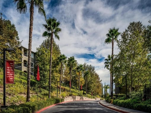 Driveway at Eagle Glen Apartments, Murrieta, 92563