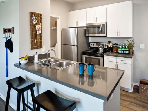 Kitchen at Eagle Glen Apartments, Murrieta California