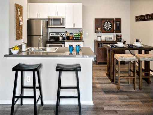 Eat In Kitchen at Eagle Glen Apartments, California