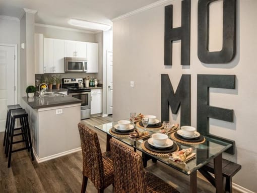 Dining And Kitchen at Eagle Glen Apartments, Murrieta California